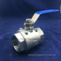 Stainless Steel 2PC Thread Ball Valve with Ce Certificate